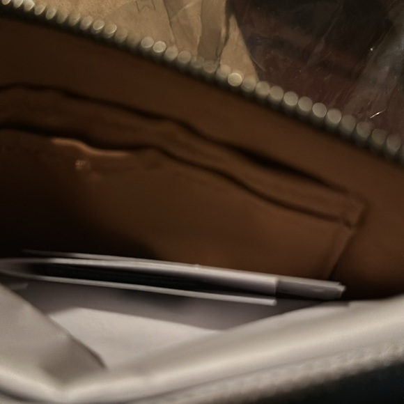 Coach Blue Corner Zip Wristlet NWT - Picture 5 of 6